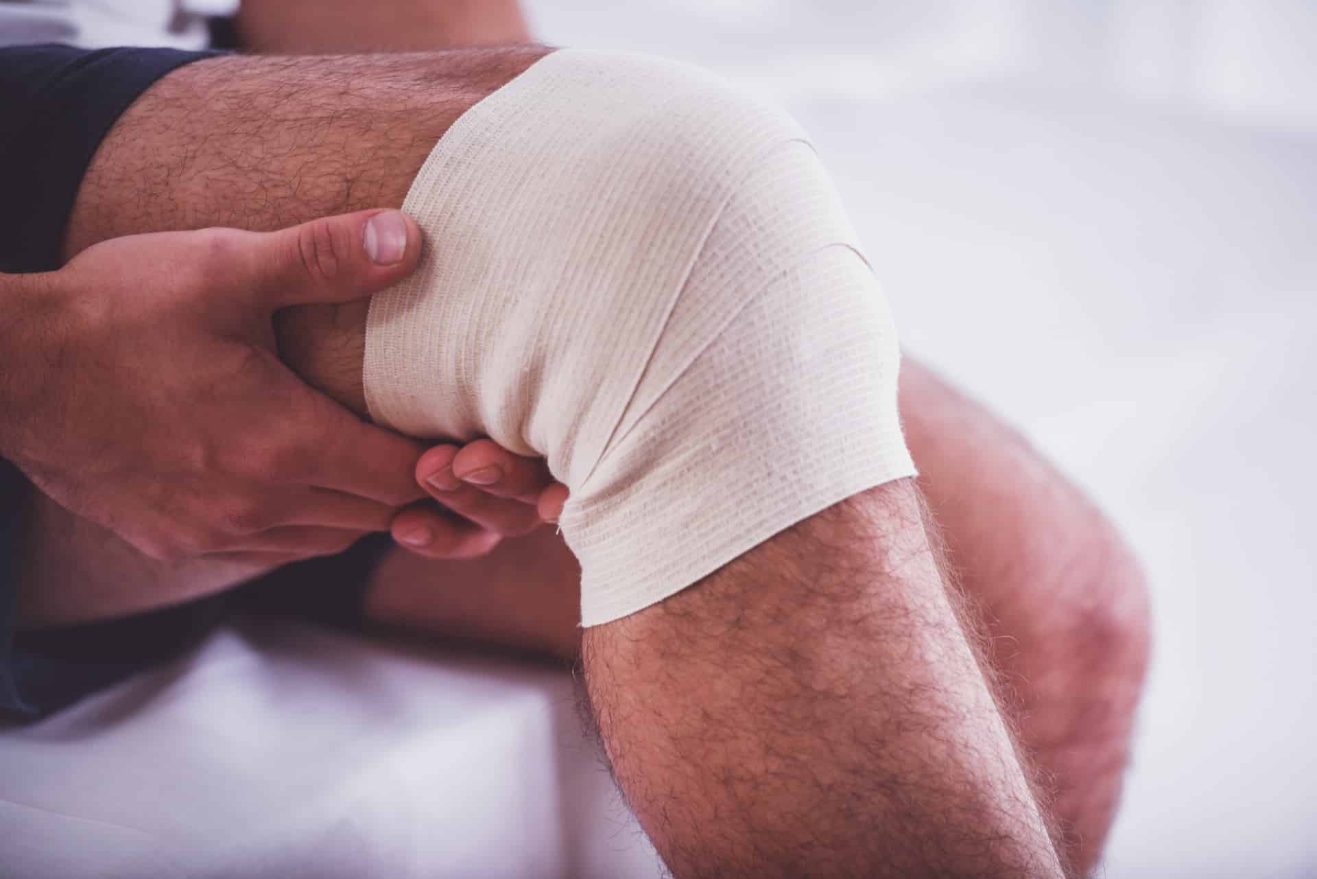Image Of A Knee Injury